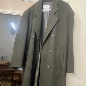 Vintage London Fog Men’s Long Wool Jacket